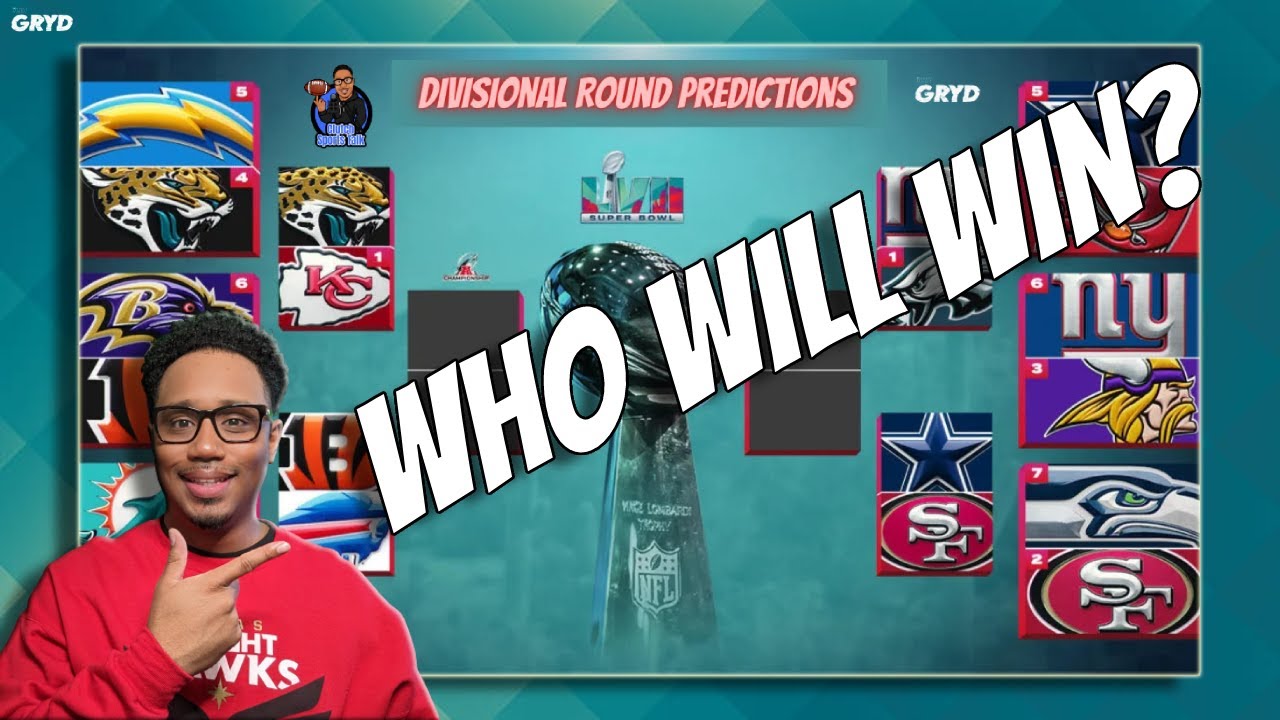 Divisional Round NFL Playoffs Predictions #nflnews #nflplayoffs  #nflpredictions #madden #madden23
