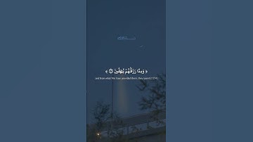 فَلَا تَعۡلَمُ نَفۡسٞ مَّآ أُخۡفِيَ لَهُم مّن قُرَّةِ أَعۡيُن | من سورة السجدة بصوت عبدالرحمن مسعد