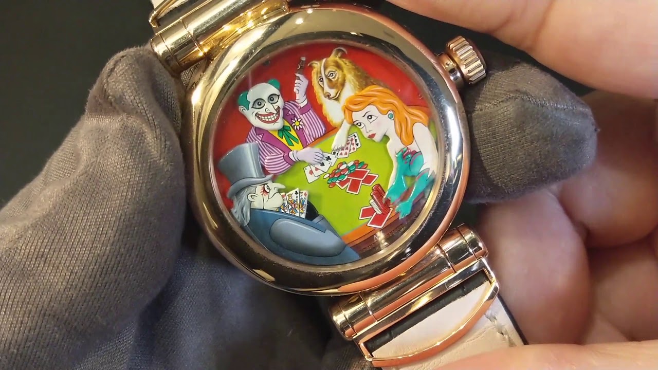 【小丑打撲克】Konstantin Chaykin & Andersen Geneve Joker Automaton