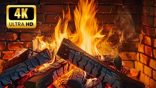 Fireplace 11Hours🔥Relaxing Crackling Fireplace with Crackling Fire Ambience for Sleep