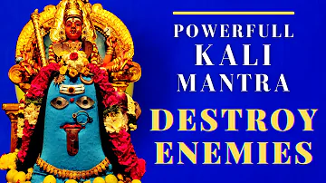 Kali Mantra To Destroy ENEMIES - Mahakali Mantra (108 Times)