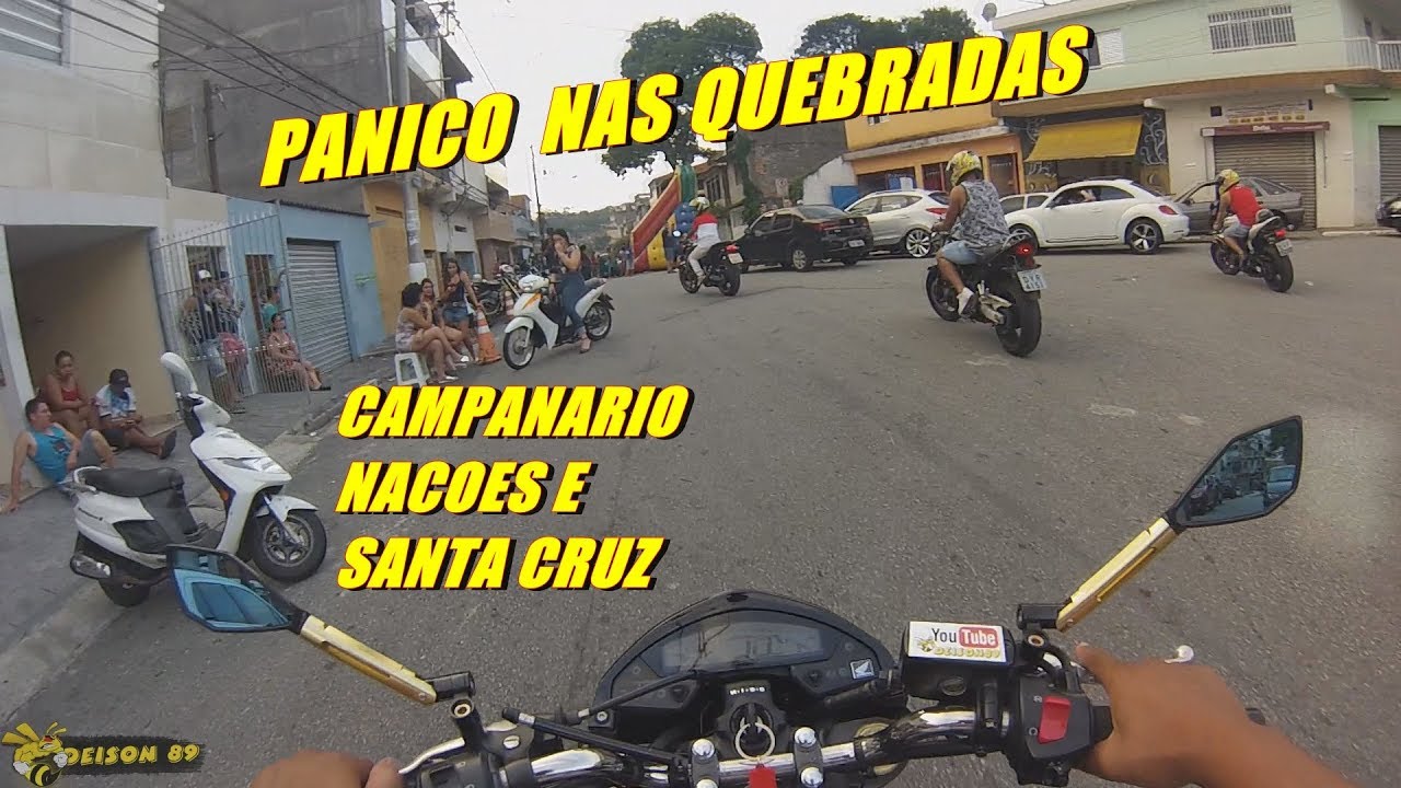 PANICO NAS QUEBRADRAS RUA ITALIA CAMPANARIO E SANTA CRUZ