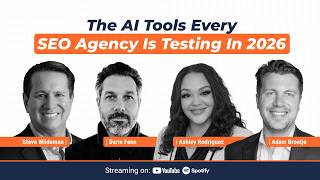 The AI Tools Every SEO Agency Is Testing In 2026