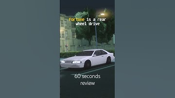 NFS:SA | Fortune review in 60 seconds 🏁 #needforspeed #sanandreas #mtasa