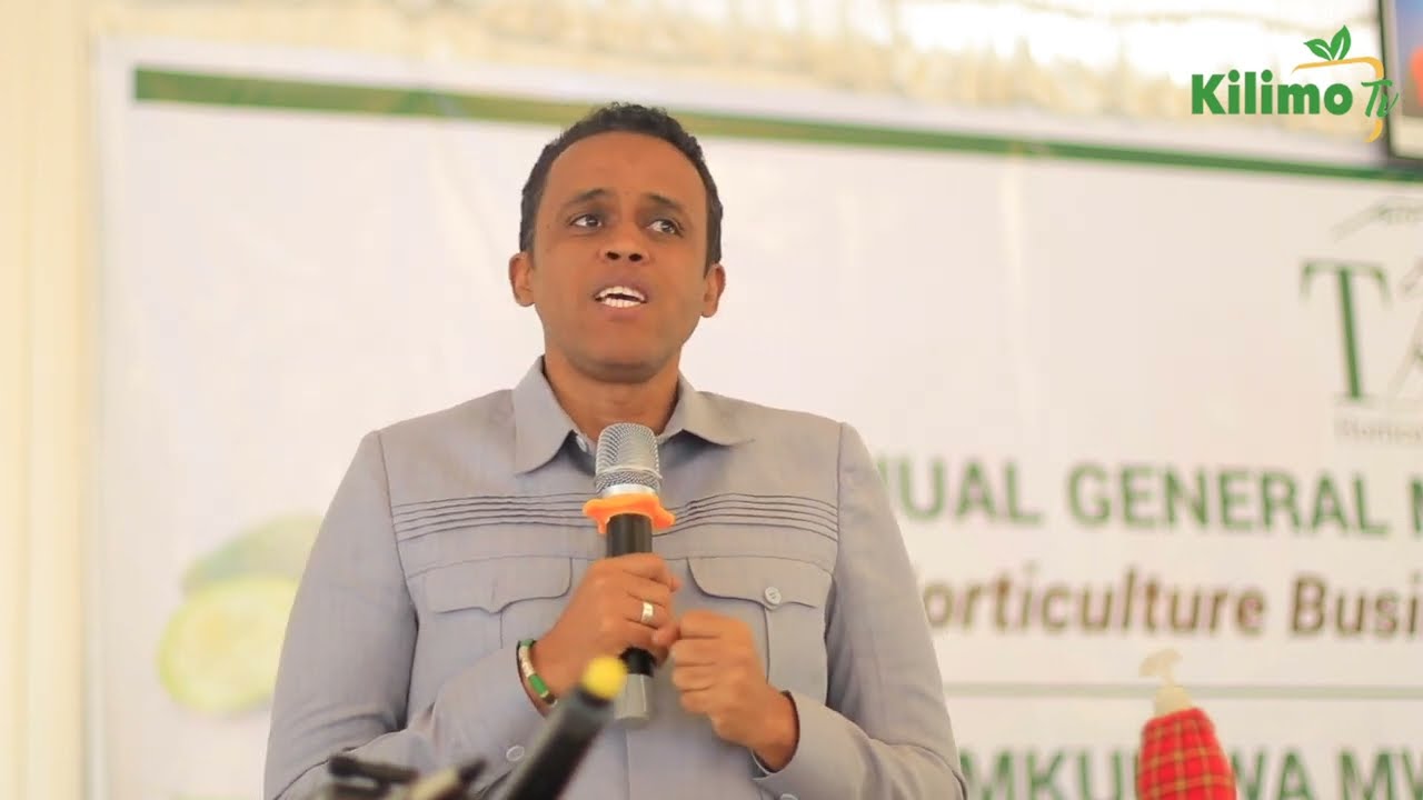 VIDEO 01:HOTUBA YA WAZIRI WA KILIMO MHE.HUSSEIN BASHE MKUTANO WA BIASHARA WA HORTICULTURE.