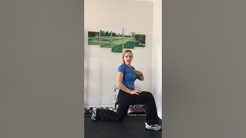GOLFJoy T-spine rotation with hip flexor extension
