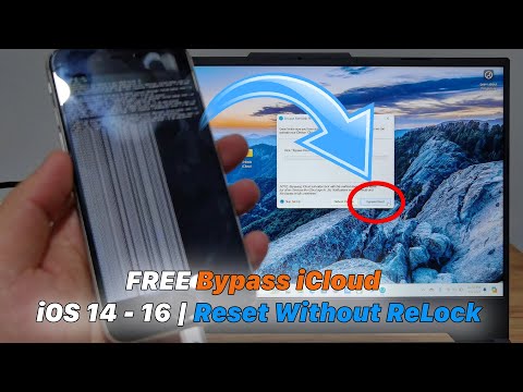 FREE Bypass iCloud iOS 14 - 16 | Reset Without ReLock