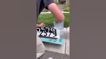 Painting Curb Address pt 1