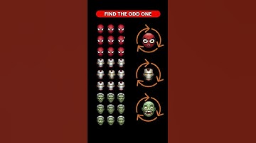 Find the odd emoji | Emoji challenge #shorts
