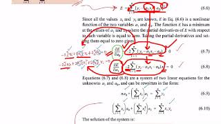 Curve Fitting-Least Square Method
