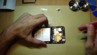 картинка: Разборка Meizu M3 Note + замена дисплея  ч.1(ускоренная версия)