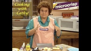 MICROCRISP – Makes Food Taste Like it was Cooked in Mom’s Oven!  Cooking with Cathy Mitchell.