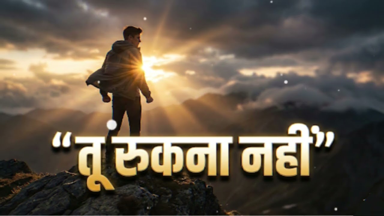 जब भी हिम्मत टूटने लगे, इस गाने को ज़रूर सुनना New Hindi Inspirational Video 2025 | Best Success Song