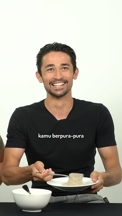 Eating Papeda from Papua, Indonesia