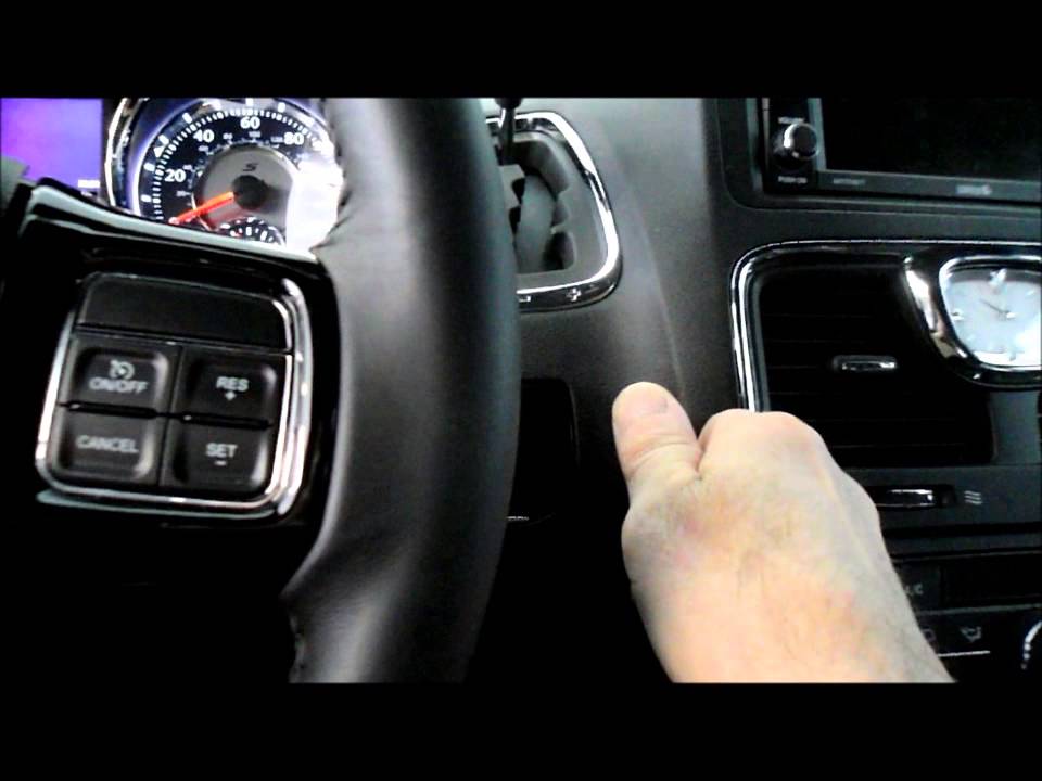 How to reset the oil life on a 2015 Chrysler Town & Country - YouTube