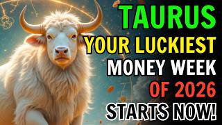TAURUS ♉ – YOUR LUCKIEST MONEY WEEK OF 2026 STARTS NOW! 💰 MARCH 9TH ACTIVATES YOUR FOUNDATION!