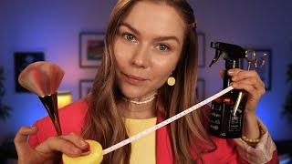 ASMR Haircut, Makeup & Measuring RP ~ Soft Spoken Personal Attention screenshot 3