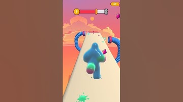 #shorts  Blob Runner 3D: All levels gameplay - New Update Android,ios