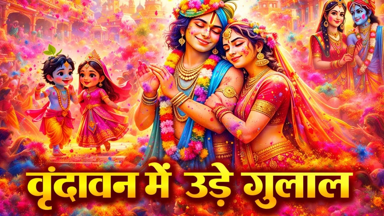 Vrindavan Mein Ude Re Gulal | वृन्दावन में उड़े रे गुलाल कह दो राधा रानी से | Radha Krishna Holi
