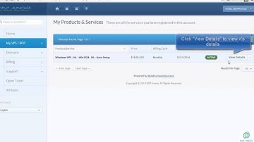 RDP Arena - How to Reset Administrator Password of your VPS ( RDPArena.com )