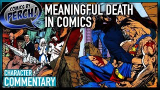 Meaningful death in comics