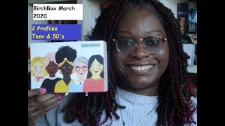Birch Box March 2020 Unboxing | Mother & Daughter |  International Womens Day