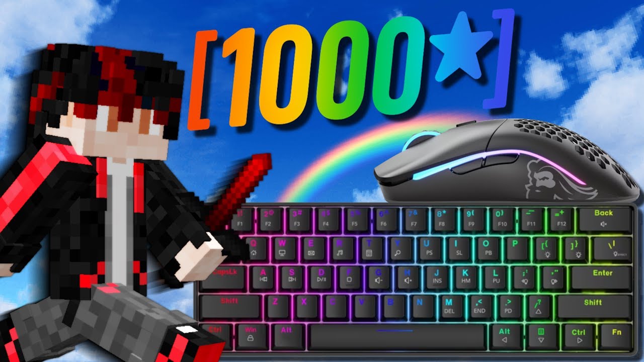 Route to 1.1k Stars | Hypixel Bedwars ASMR | Solo