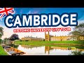 CAMBRIDGE ENGLAND | Tour of the streets of the famous University City of Cambridge UK