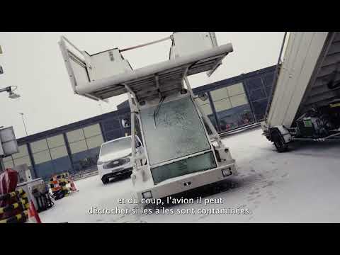 Les opérations de De-icing à l'aéroport de Charleroi