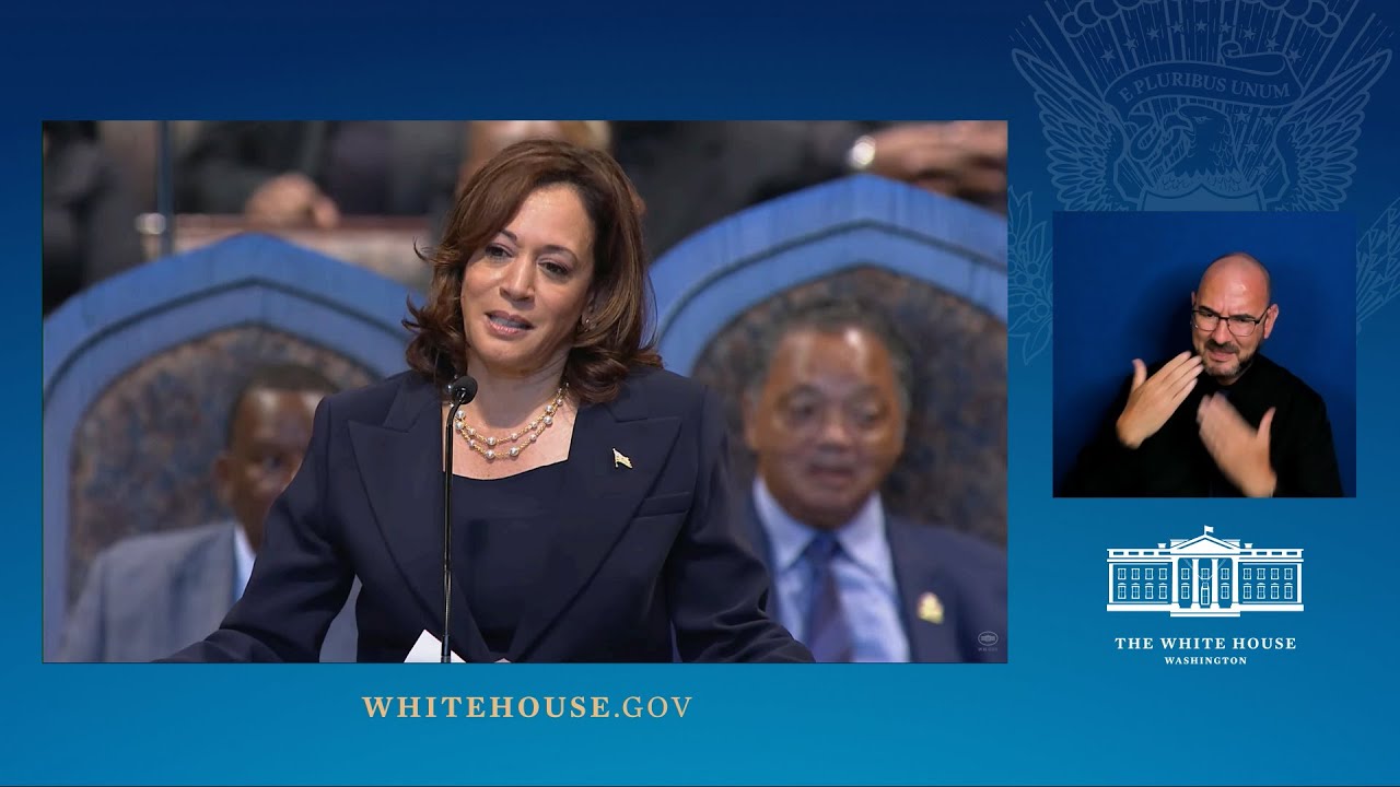 Vice President Harris Delivers Remarks at the Rainbow PUSH Coalition Event