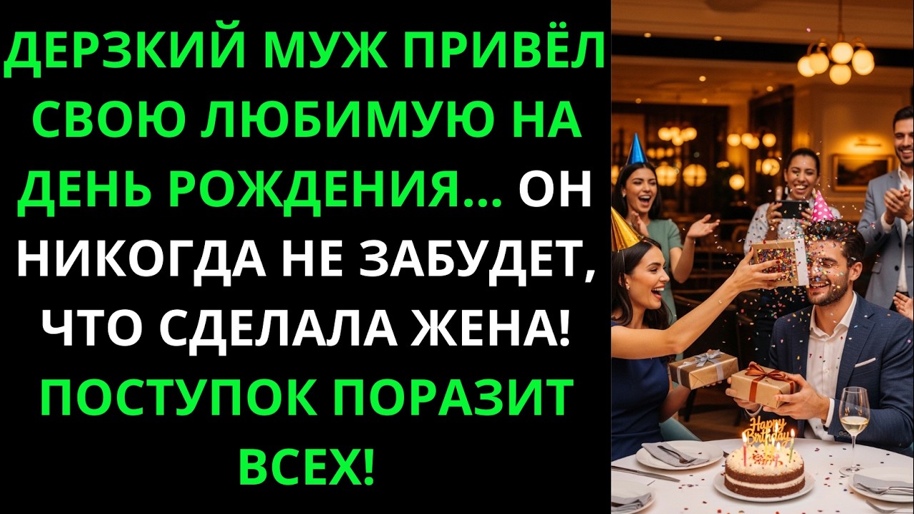 Никто не ожидал того, что сделает жена… Развязка, которая поразит всех!