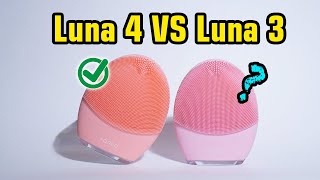 So sánh máy rửa mặt FOREO Luna 3 và Luna 4