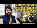 Salary hiked 3 times after simple toilet vastu remedies  learn vastu