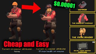 How to find and buy TF2 cosmetic loadouts CHEAP and EASY!