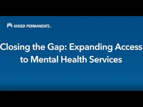 Closing the Gap: Expanding Access to Mental Health Services - Episode 4 ...