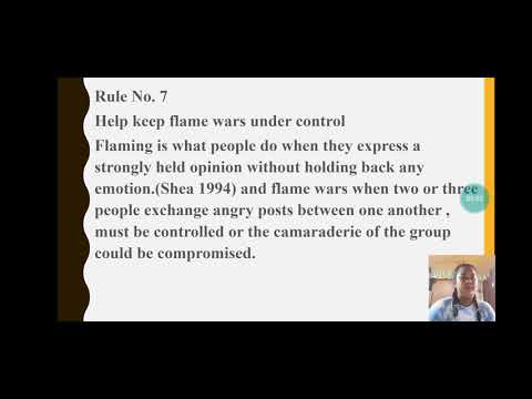 Internet, Netiquette, and