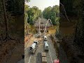 Watch This Forest Bridge Rise From Nothing to Incredible! 🚧 #beforeandafter #youtubeshorts