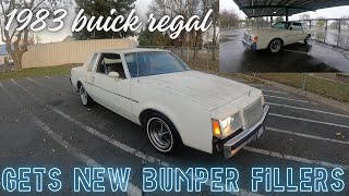 G body Buick regal Bumper fillers install
