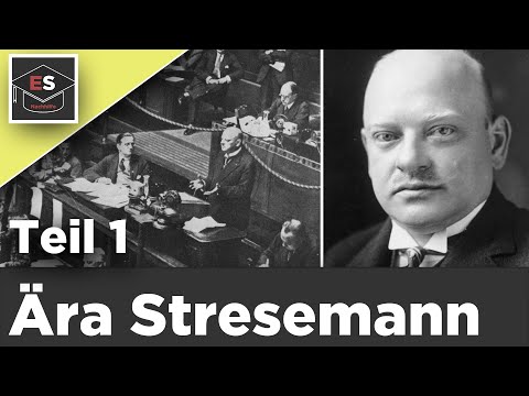 Ära Stresemann - Kriesenjahr 1923 - Dawes-Plan - Hyperinflation - Ära Stresemann erklärt! Teil 1