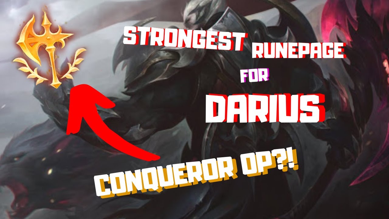 BEST RUNES FOR DARIUS! THE ONLY RUNE GUIDE YOU NEED[READ UPDATE]! YouTube
