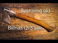 Restoring billns 123 vintage axe