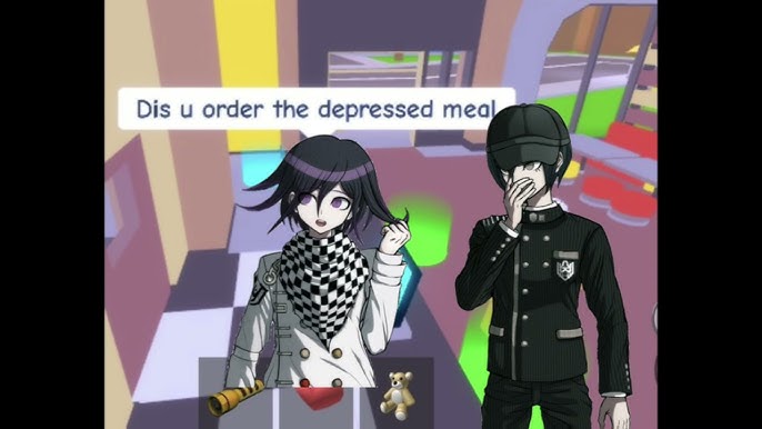 Here's your cursed roblox memes but danganronpa