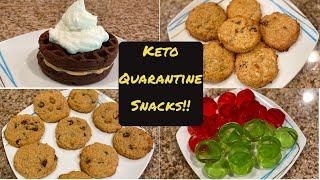 MY TOP 3 DIY SWEET KETO SNACKS!!  |Snacks Anyone Can Make | Keto Jamaican Girl | Quarantine Cooking