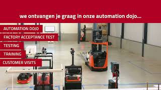 Bezoek automation dojo Toyota Material Handling