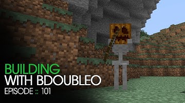 Minecraft Building with BdoubleO - Episode 101 - Halloweeny
