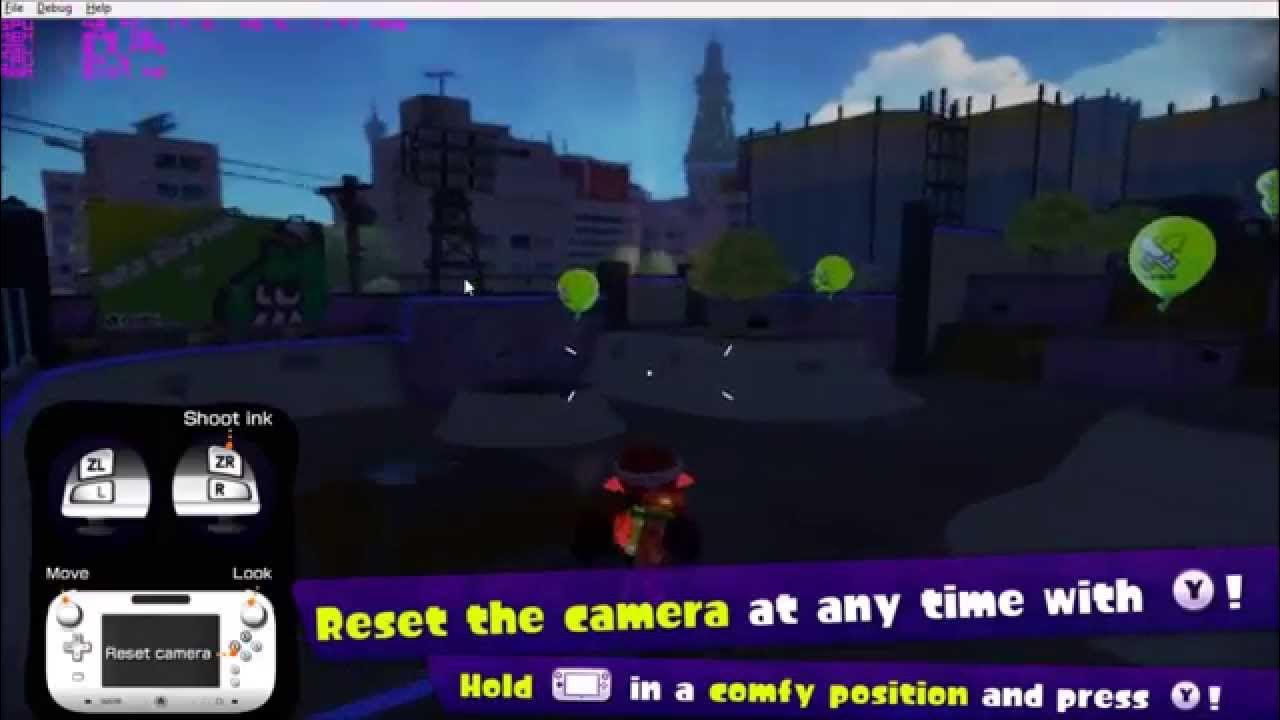 CEMU 1.1.1 (Wii U Emulator) Splatoon [InGame] 3 YouTube