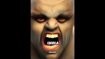 asking ai to create a monster for every country #shorts