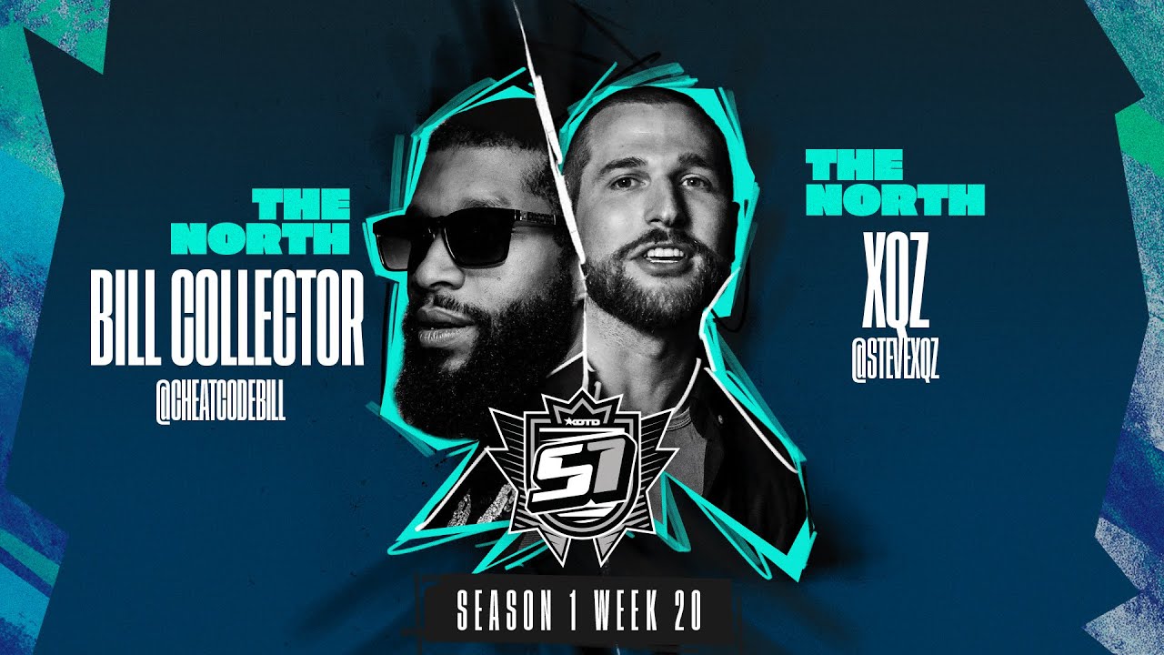 KOTD - Rap Battle - Bill Collector vs XQZ | S1W20