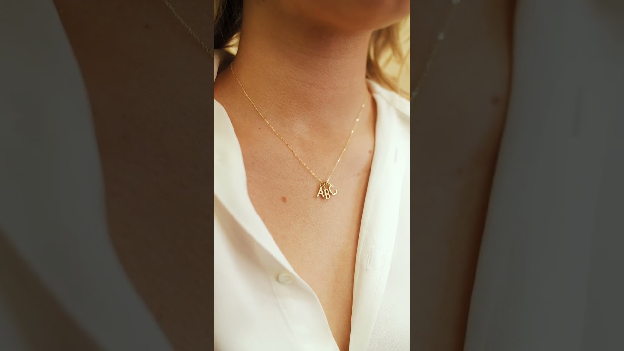 Auree Jewellery Initial Necklaces