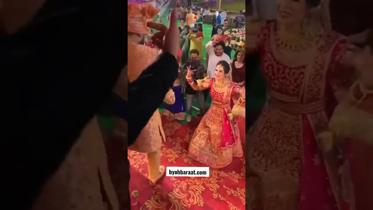 दुल्हन का ऐसा धांसू डाँस पहले नहीं देखा होगा 💃😍